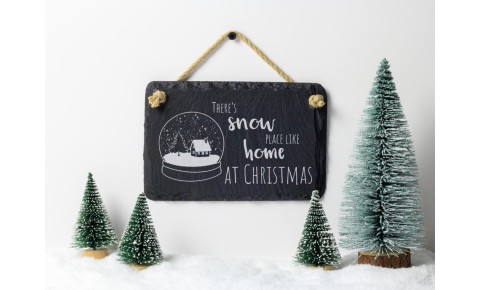 There's Snow Place Like Home Christmas Sign